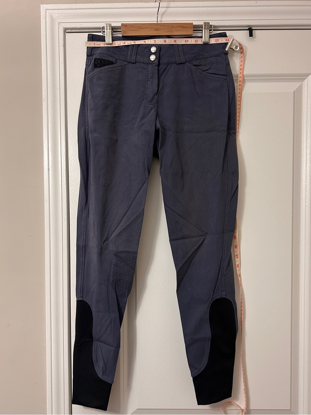 Dover Saddlery Mid Rise Blue Riding Breeches / Riding Pants Size 26